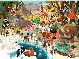 Puzzle Day At The Zoo (48 piece)