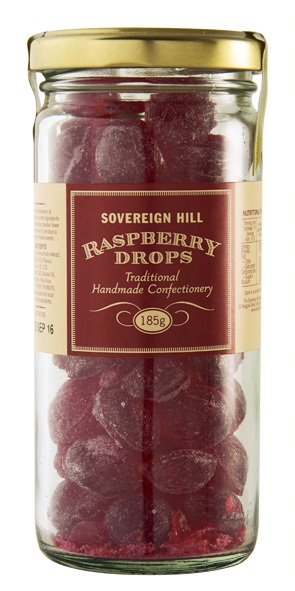 Raspberry Drops 185gm