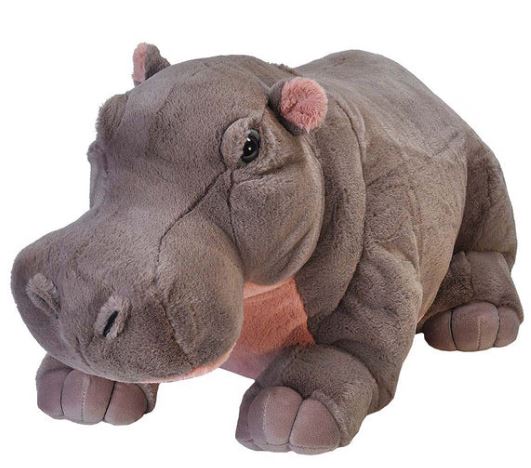Plush Hippo Jumbo