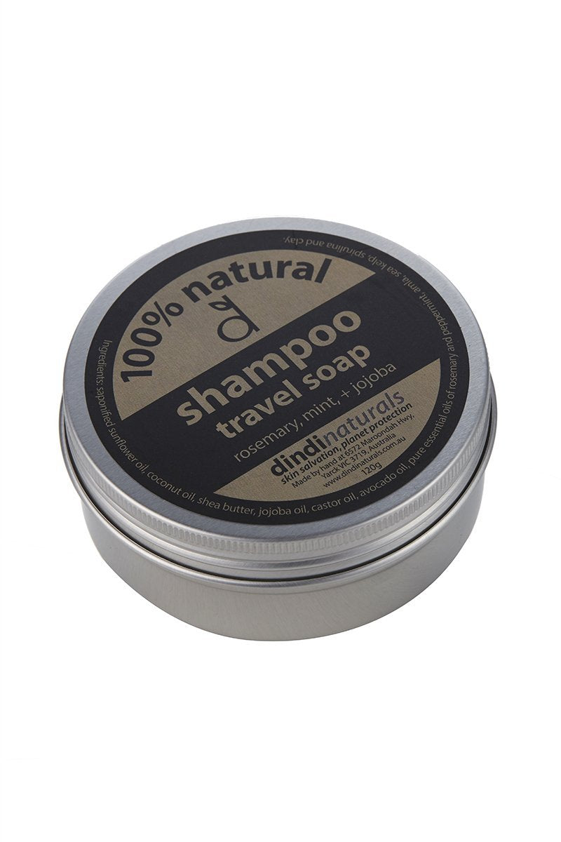 Shampoo Travel Tin Rosemary 120g
