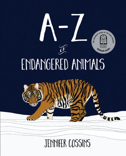 Book A-Z Endangered Animals (Hardcover)