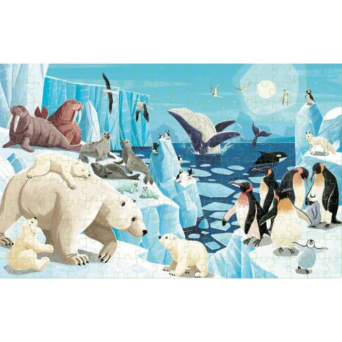 Book & Puzzle Polar (220 Piece)