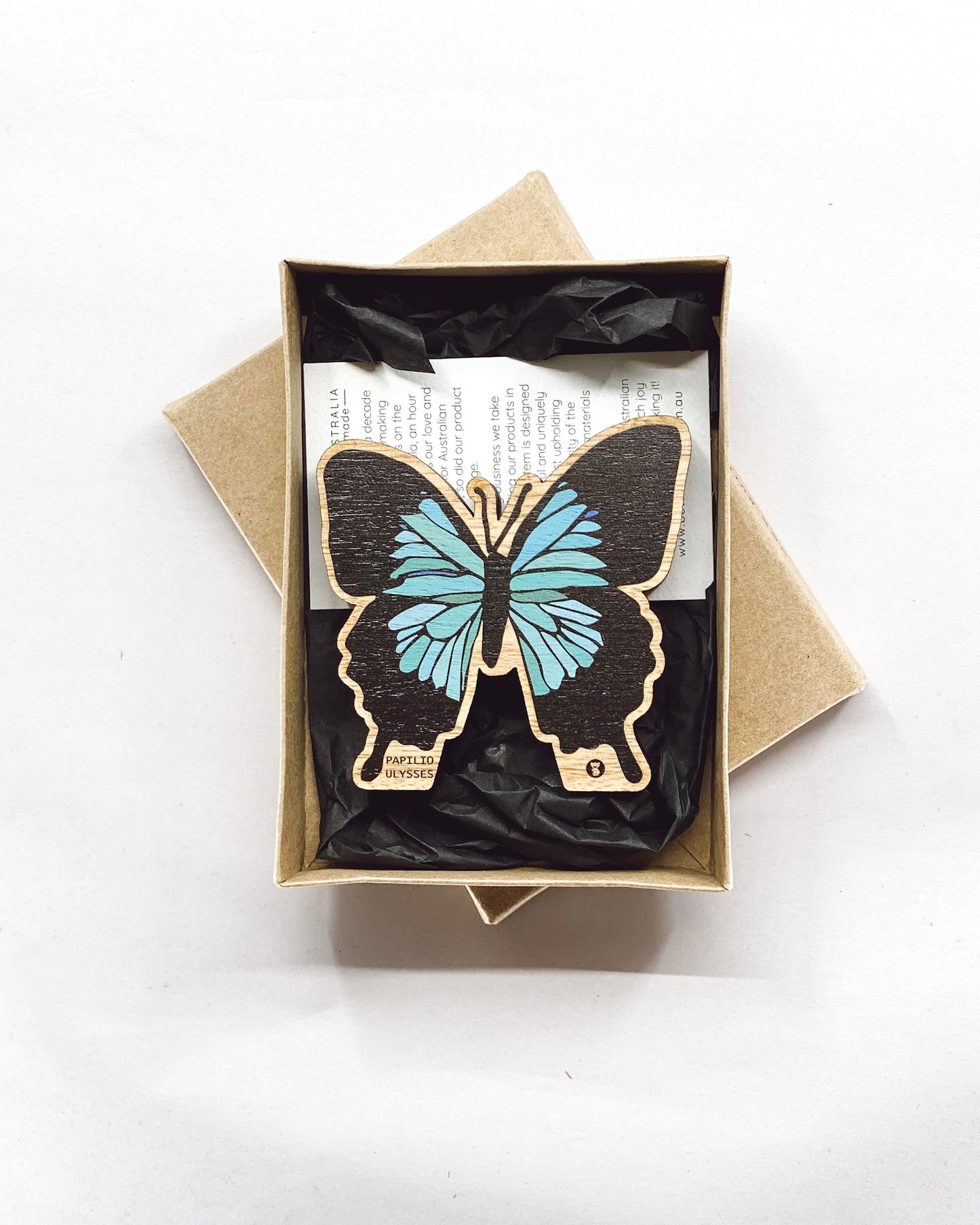 Figurine Butterfly Papilio Ulysses