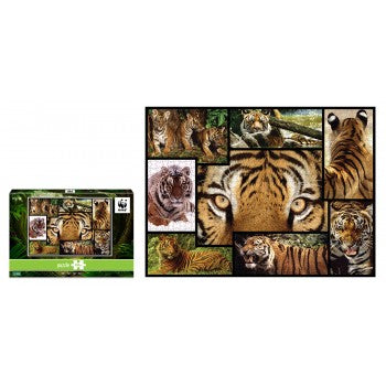 Puzzle Tiger WWF (1000 Piece)