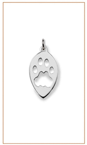 Pendant Snow Leopard Sterling Silver