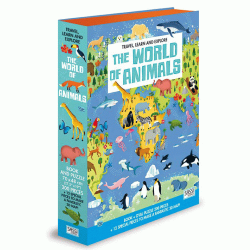 Puzzle Animal World (200 piece)